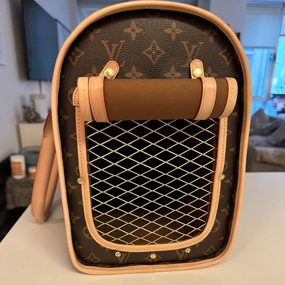 Louis Vuitton Dog Sac Chien Dog Carrier Poshmark